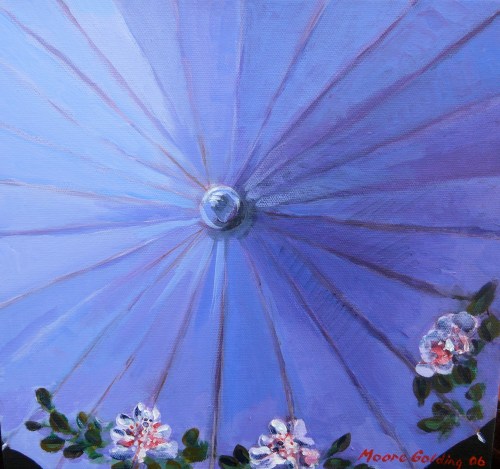 See how this painting has inspired a dress design!