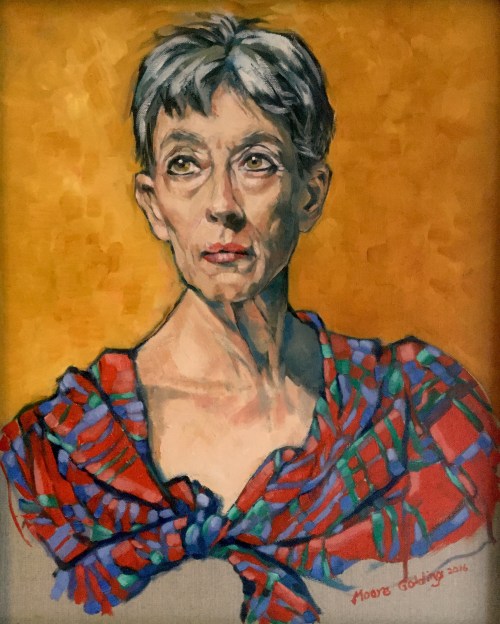 Oil on linen on board. 41x51cm