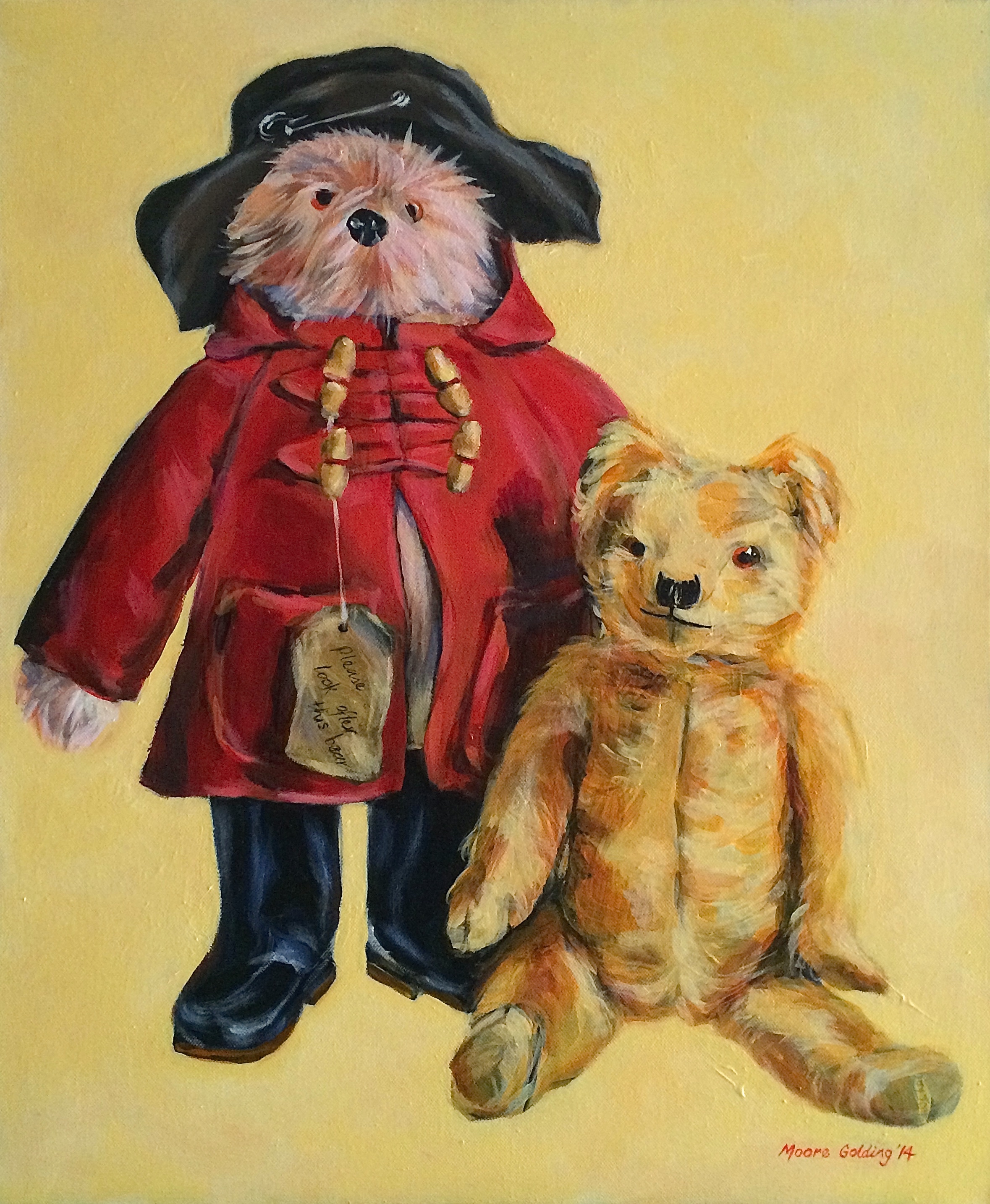 Bears with attitude 51x61cm